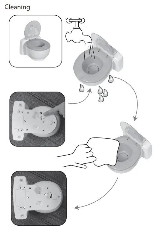 BABY born 828373 Bath Poo-Poo Toilet - fig 5