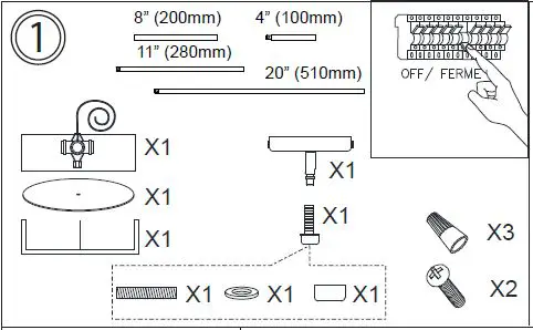Dainolite-PST-264LP-AGB-BK-Preston-4-Light-26-Inch-FIG-4