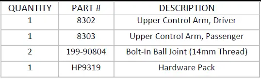 COGNITO-110-90290-Upper-Control-Arm-Kit-FIG-5