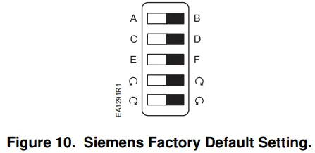 SIEMENS GNP191.1P Fast Acting Damper Actuator - Default Setting