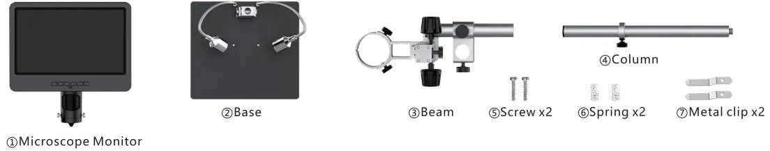 Andonstar AD249-M 10.1 Inch Digital Microscope for Adults 3 Lens-FIG2