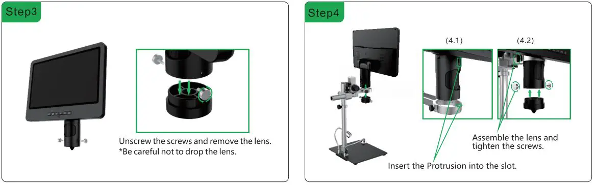 Andonstar AD249-M 10.1 Inch Digital Microscope for Adults 3 Lens-FIG4