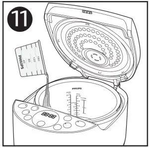 Using the Rice cooker