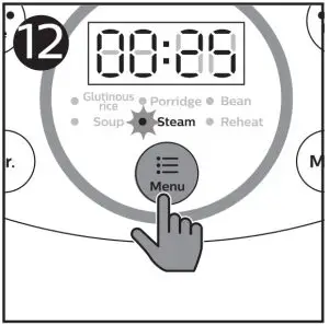 Using the Rice cooker