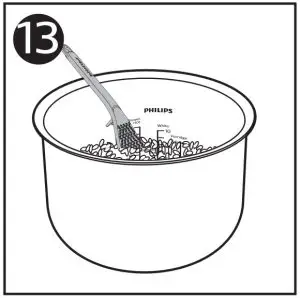 Using the Rice cooker