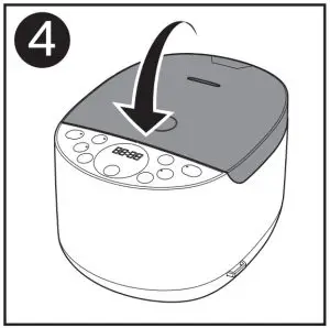 Using the Rice cooker