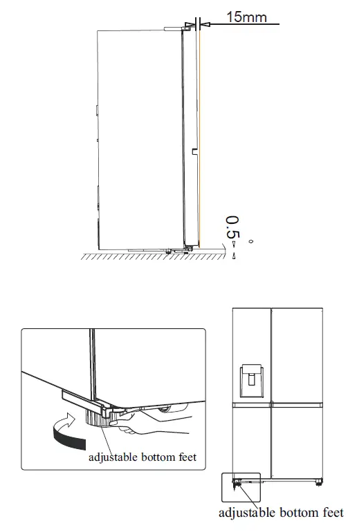 Hisense-HRSBS632BW-Side-by-Side-Refrigerator-Black-Steel-FIG-4