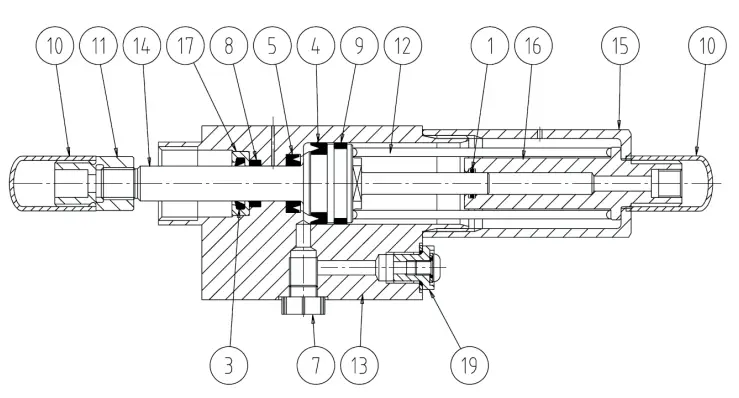 STANLEY 71501 Hydro Pneumatic Power Module - GENERAL ASSEMBLY