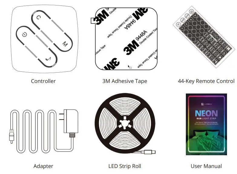 LIDEKA-Neon-RGBIC-LED-Strips-3M-fig-2