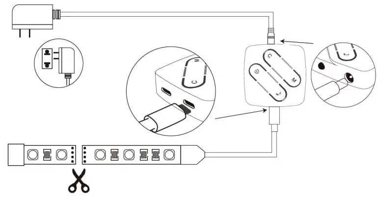 LIDEKA-Neon-RGBIC-LED-Strips-3M-fig-3