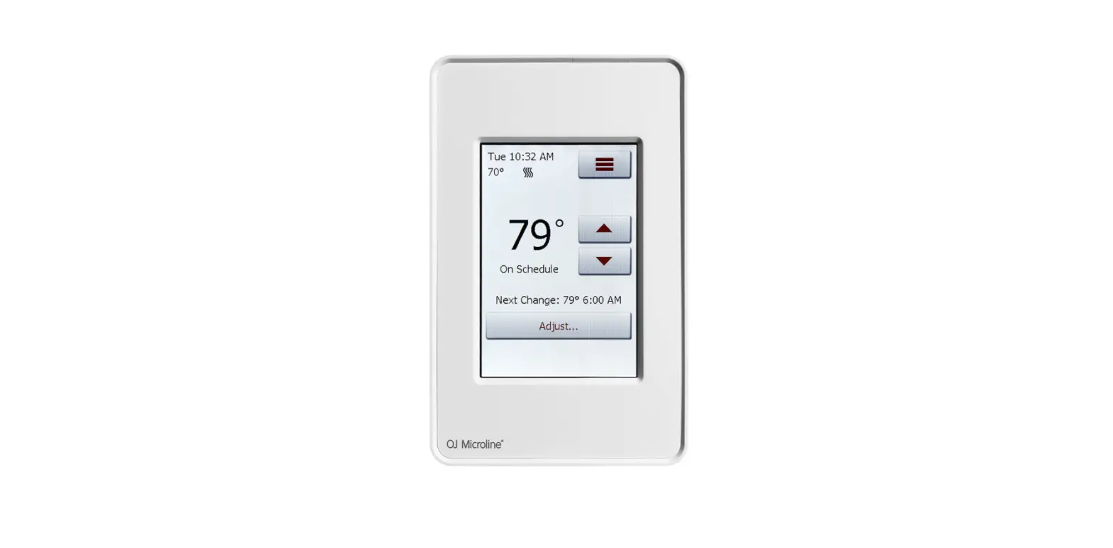 Ojelectronics Udg4 Programmable Touch Thermostat User Manual