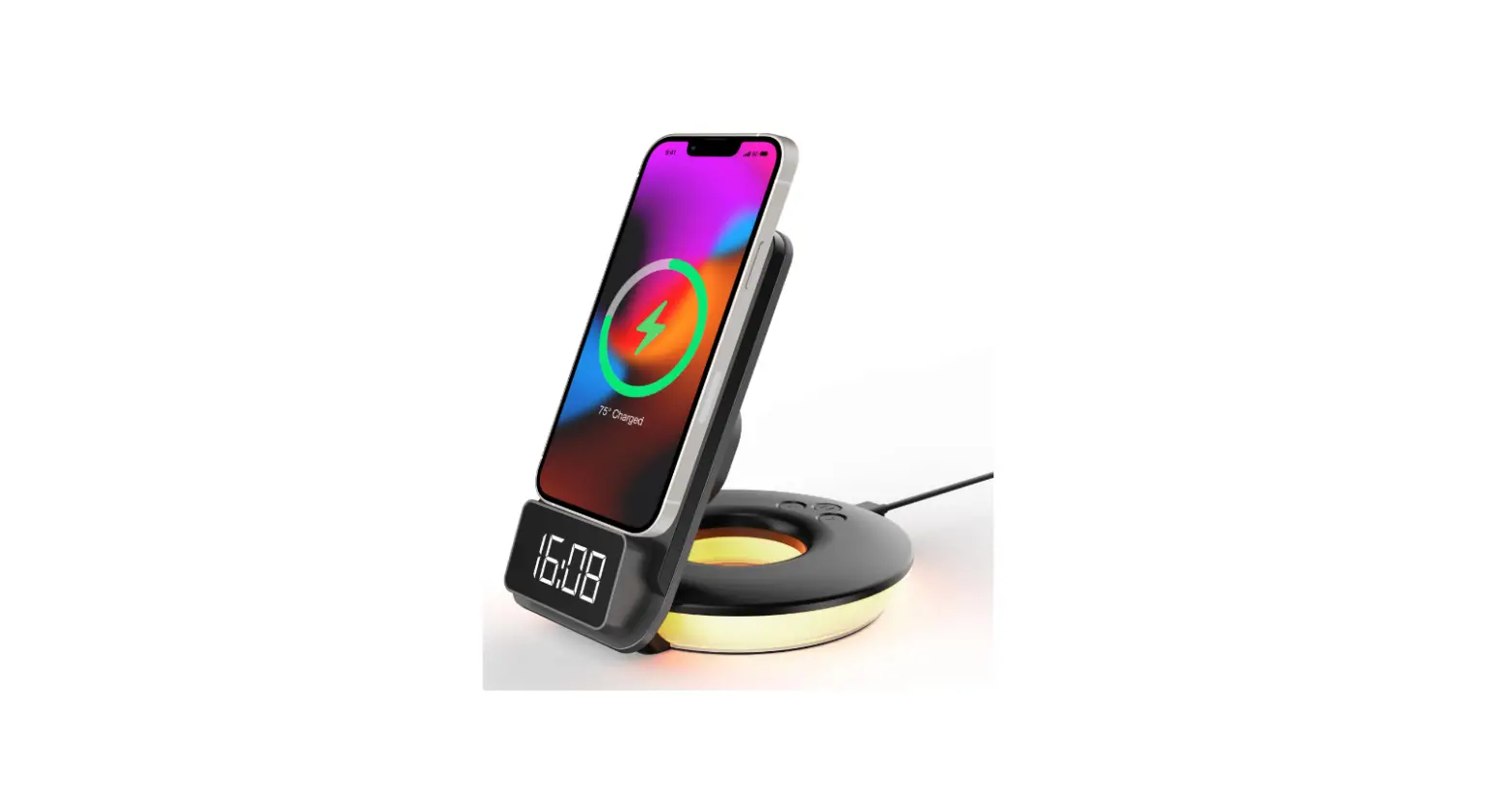 Rexing S7 Adjustable Wireless Charger With Bedside Lamp User Manual