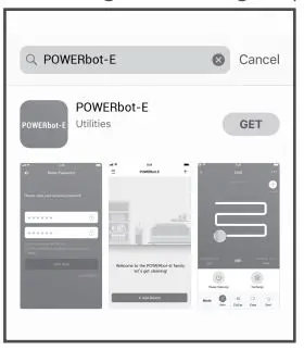 SAMSUNG VR05R503PWK PowerBot Essential with 2 in 1 Vacuum Cleaning Mopping Instruction Manual - POWERbot-E