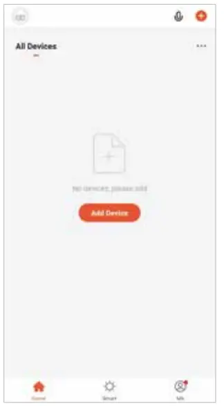 TIMEGUARD Wi-Fi Smart Camera Doorbell & - App home page