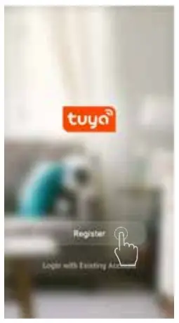 TIMEGUARD Wi-Fi Smart Camera Doorbell & - Install the App and open it