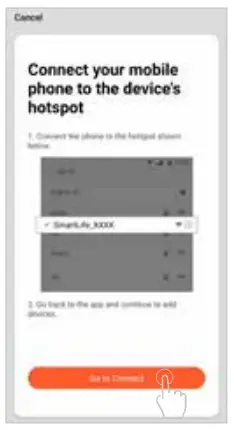 TIMEGUARD Wi-Fi Smart Camera Doorbell & - prompt you to connec