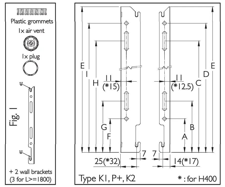 Stelrad Accord Radiator - fig1