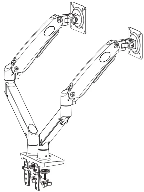 ErGear Monitor Desk Mount EGDS2- Ergear product