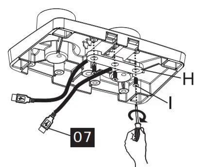 ErGear Monitor Desk Mount EGDS2- Install the Base 1
