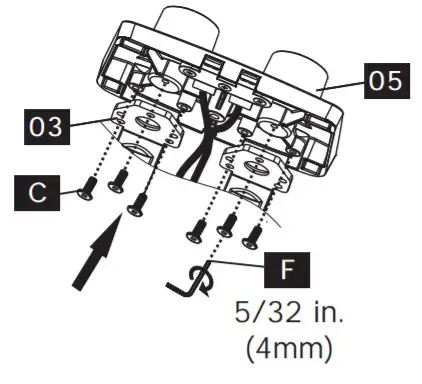 ErGear Monitor Desk Mount EGDS2- Install the Base 2