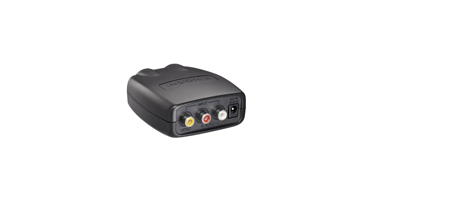 Insignia Ns-hz308/ Ns-hz308-c Rf Modulator Av Signal Converter Quick Setup Guide