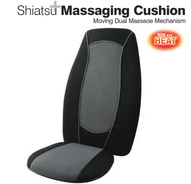 SMB-305MH Shiatsu + Massaging Cushion with Heat