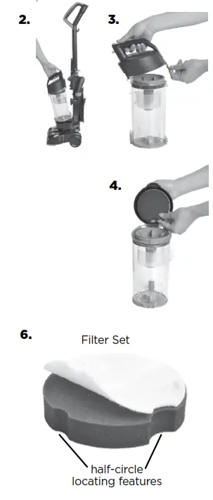 Bissell 1520 Series PowerForce Compact - Maintenance & Care