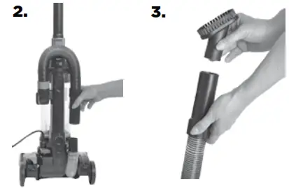 Bissell 1520 Series PowerForce Compact - Operations