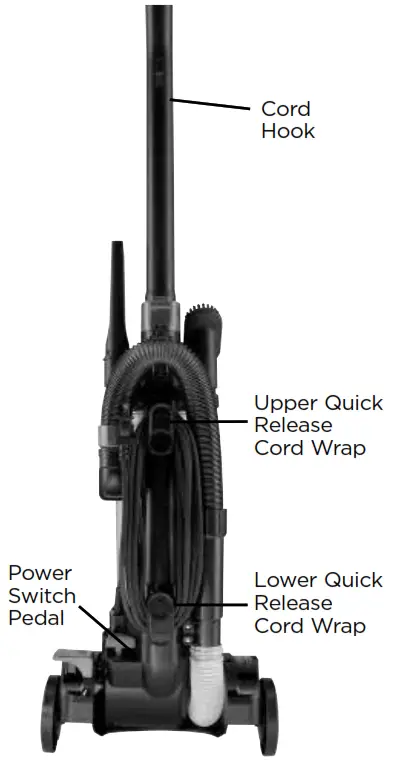 Bissell 1520 Series PowerForce Compact - Power Switch pedal