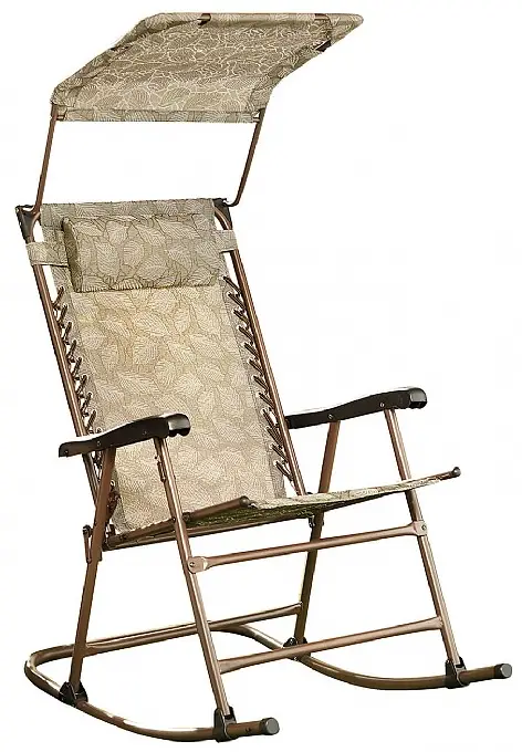 Coopers OF STORTFORD H256 Rocking Garden Chair with Shade