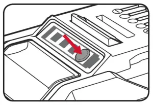 ozito 21031677K 18v Cordless Angle Grinder 115mm - Battery Charge Indicator