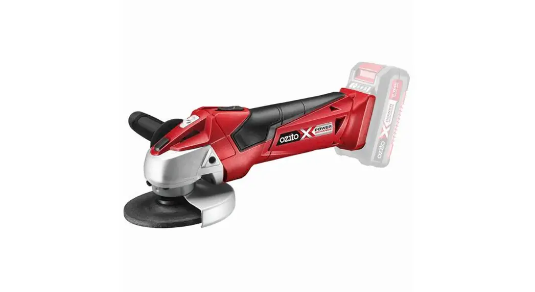Ozito 21031677k 18v Cordless Angle Grinder 115mm Instructions