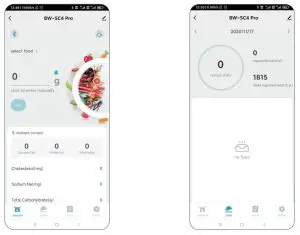 BliTZWOlF BW-SC4 Pro 8Kg Nutrition Smart Kitchen Smart Scale LED Display