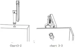 Bresee DR21 8UW U82 8 inch Facial Recognition Door Gate Terminal - gate type installation 1