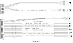 Bresee DR21 8UW U82 8 inch Facial Recognition Door Gate Terminal - wiring instructions 1