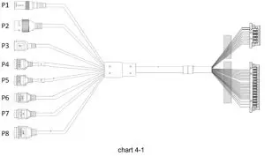 Bresee DR21 8UW U82 8 inch Facial Recognition Door Gate Terminal - wiring instructions