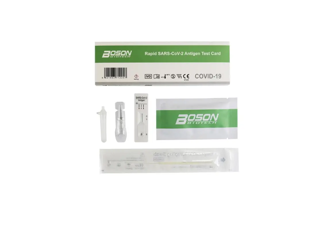 Boson 1n40c5-2 Rapid Sars-cov-2 Antigen Test Card Installation Guide