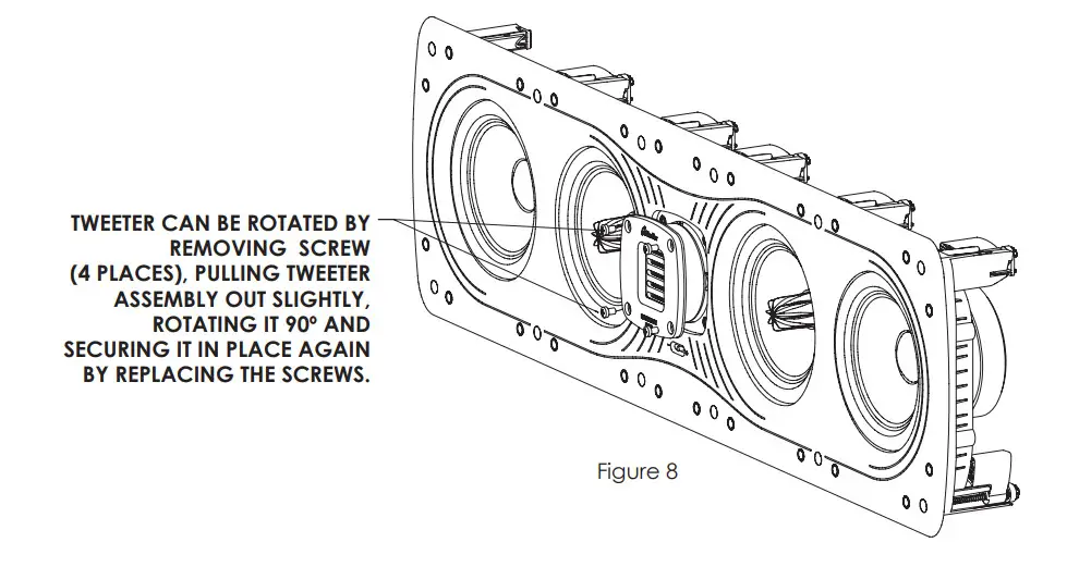 GoldenEar Invisa SPS Invisa Signature Point Source In-Wall In-Ceiling Loudspeaker - Figure 8