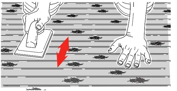 nVent H59572 NUHEAT Mat Sense Pro Electric Fault Indicator - . Press mat into thinset