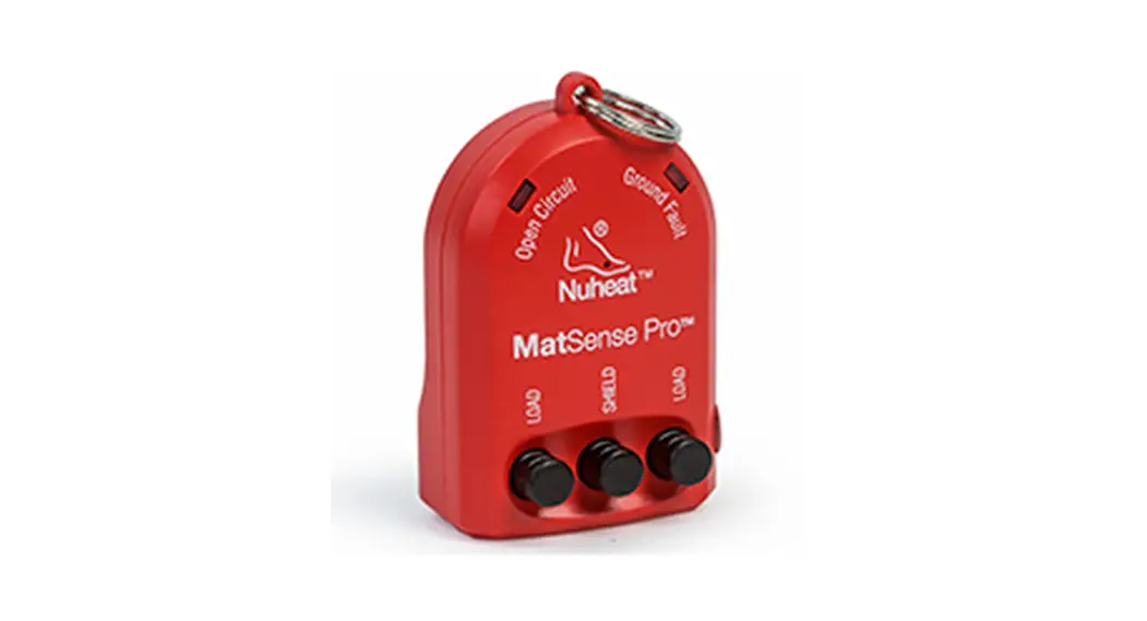 Nvent H59572 Nuheat Mat Sense Pro Electric Fault Indicator Instruction Manual