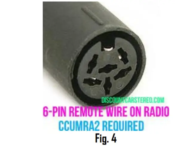 Clarion Ccumra 1 and Ccumra 2 Marine Control Remote - FIGURE 4