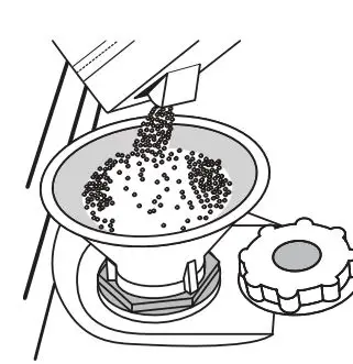 FIG 4 FILLING THE SALT RESERVOIR