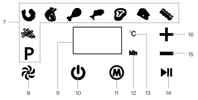INVENTUM GF350HLDB Hot Air Fryer - product description 2
