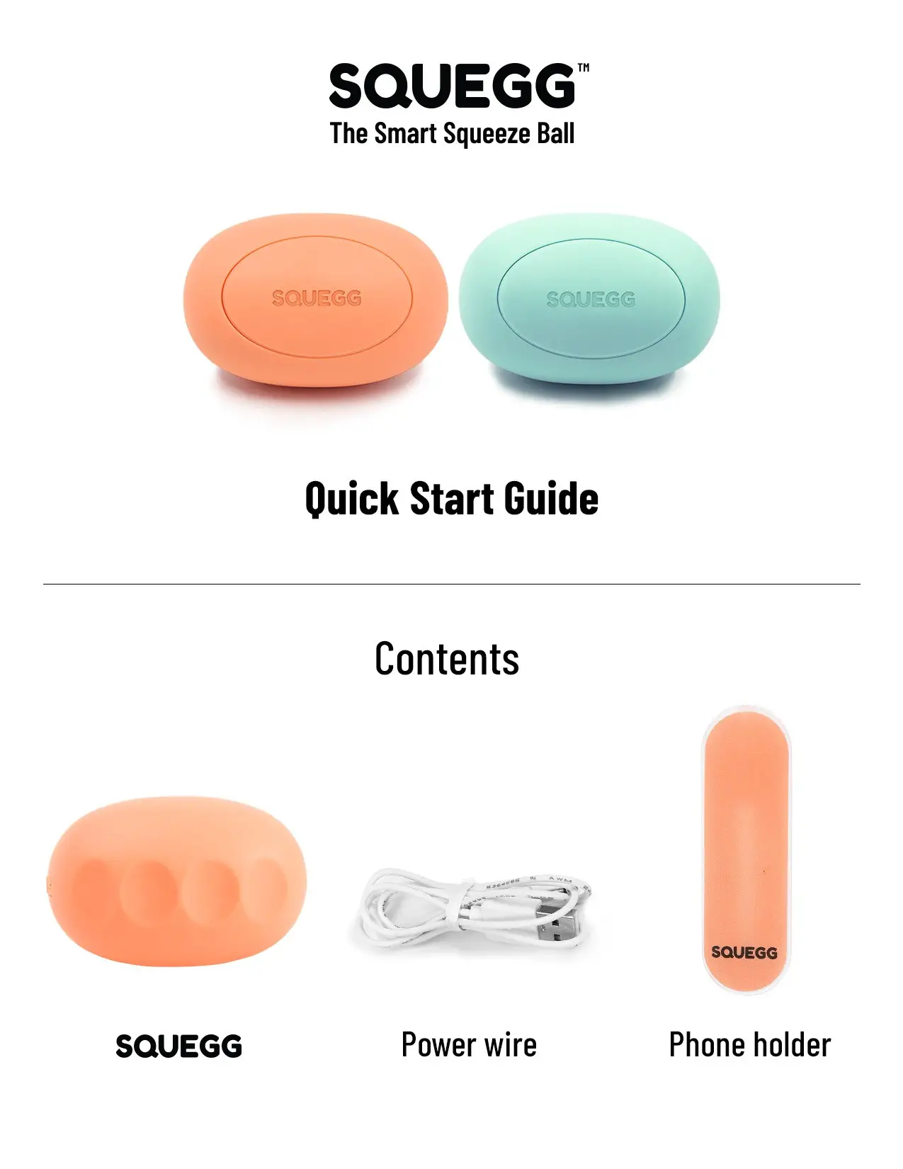 SQUEGG The Smart Squeeze Ball