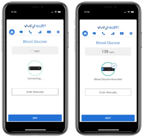 vivifyhealth Blood Glucose Meter App 2