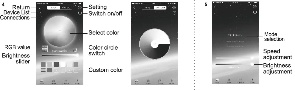 SOMOGYI ML 100 Micro LED Smart String Lights FIG 1