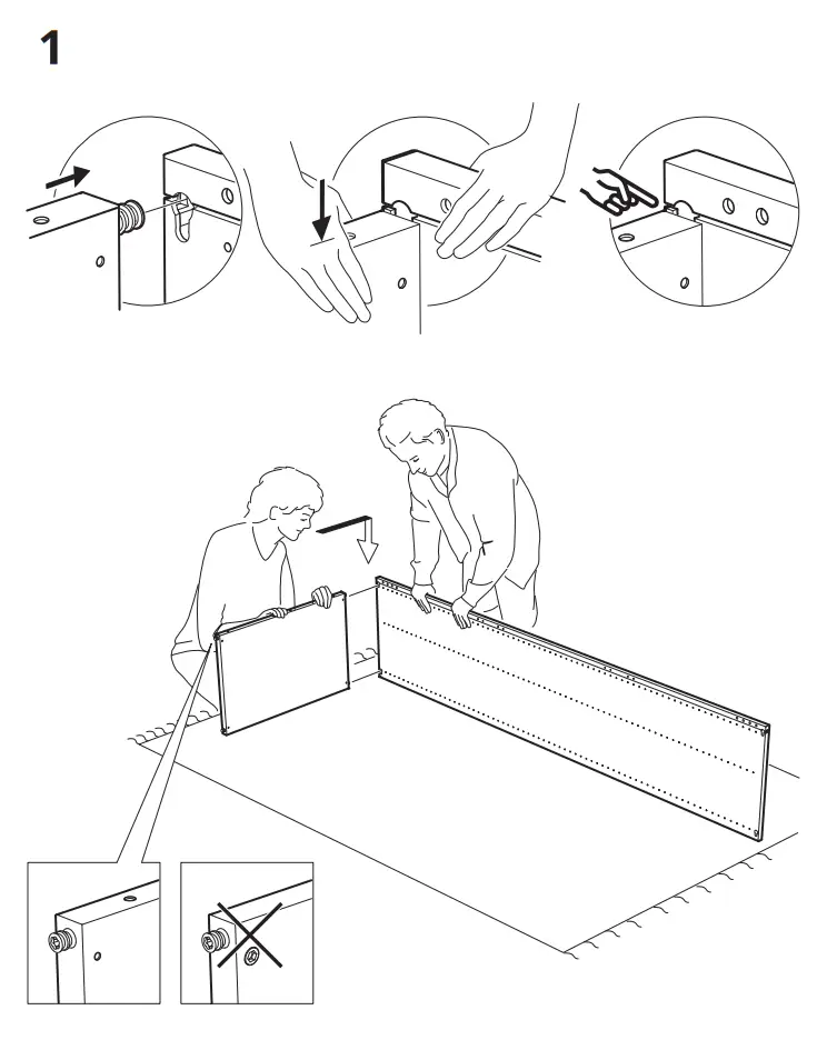 IKEA PLATSA 60x55x180 cm Frame - FIG 2
