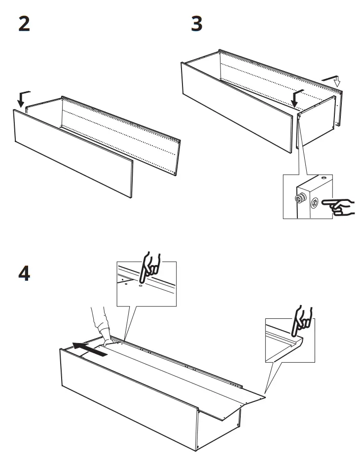 IKEA PLATSA 60x55x180 cm Frame - FIG 3
