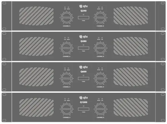 qtx Q-SERIES Power Amplifiers -