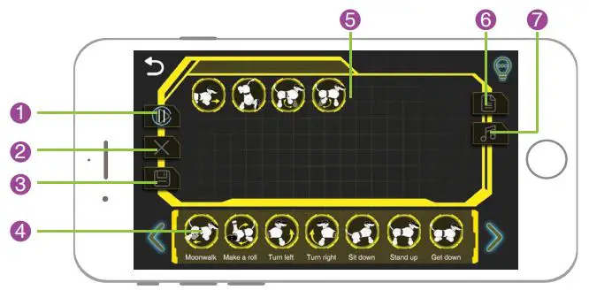 Odyssey Gizmo The smart puppy - Program Your own dance